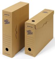 Loeff's achiefdoos Quick box 335x240x80 mm Pak van 50 stuks - thumbnail