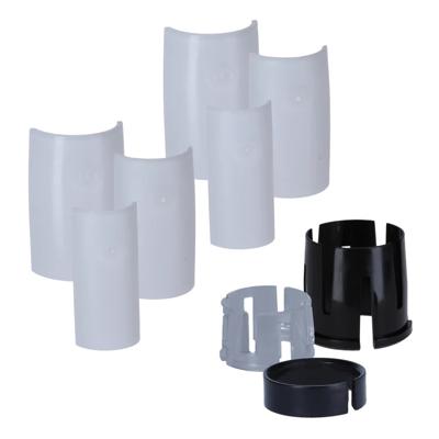 Rollei Tripod leg plate set C5I aluminium/carbon