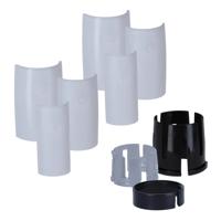 Rollei Tripod leg plate set C5I aluminium/carbon - thumbnail