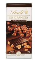 Lindt Les Grandes Dark Noisette 150g bij Jumbo - thumbnail