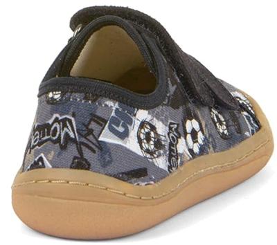 Sneakers voor jongens BAREFOOT CANVAS FRODDO antraciet Sneakers voor jongens BAREFOOT CANVAS FRODDO antraciet