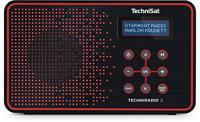 TechniSat TECHNIRADIO 2 Draagbaar Analoog & digitaal Zwart, Rood - thumbnail
