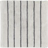 Cawö CAWÖ Home Keerbare Badmat Balance Gestreept 1008 77 platin 60x60 - thumbnail
