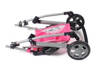 Combi-poppenwagen Nele - Confetti Pink - thumbnail