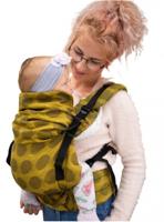 Kinder Hop draagzak Multi Grow Roe-Deers katoen blauw/grijs - thumbnail