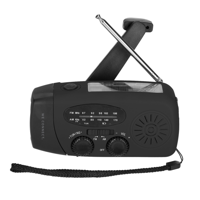 Brainz - Emergency Solar/FM/LED/ (Nood) Radio Powerbank - thumbnail