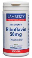 Lamberts Vitamine B2 50mg (riboflavine) 100 Vegetarische capsules - thumbnail