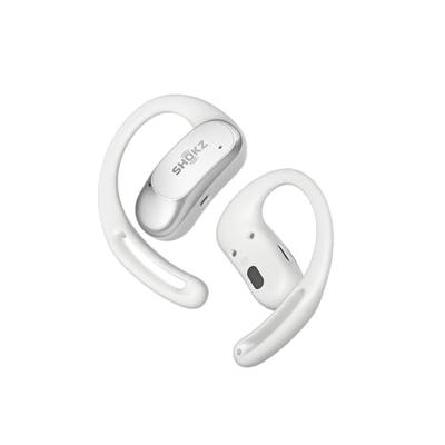 SHOKZ OpenFit Air, weiss Headset Draadloos oorhaak Gesprekken/Muziek/Sport/Elke dag Bluetooth Wit