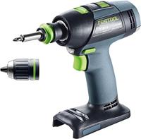 Festool T 18+3-Basic Accu Schroefboormachine 18V Basic Body in Systainer - 576448 - thumbnail