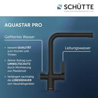 Schütte Keukenkraan AQUASTAR PRO (Zwart mat) - thumbnail