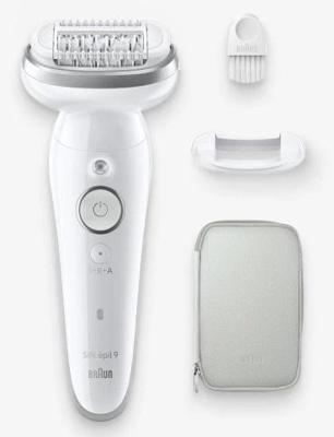Epilator - BRAUN - Silk Epil 9-011 3D - Flexibele kop - Wet & Dry-technologie - 40 MicroGrip-pincetten