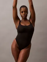 Calvin Klein corrigerend stringbody - Secure Sculpt - S - Huidkleur- Corrigerend ondergoed - thumbnail