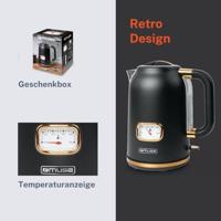 Muse MS-030 BC Waterkoker Aantal/Volume: 1.7 l Zwart - thumbnail