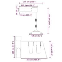 Speelhuis massief douglashout - thumbnail