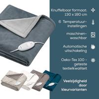 Beurer HD 75 Cosy Dark Grey Warmtedeken 100 W Dark grey - thumbnail