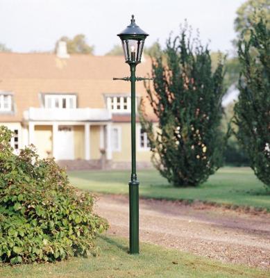 Buitenlamp Virgo 1-lichts groen 62cm inclusief laddersteun 570-600