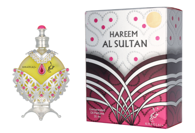 Khadlaj Women's Hareem Sultan Silver Attar Oil Perfume 35 ml Eau de Toilette Dames