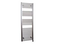 Elektrische Design Radiator Sanicare Plug En Play 111,8 x 60 cm Inox Look Thermostaat Chroom 730 Watt Sanicare - thumbnail
