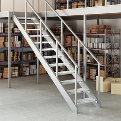 Traptrede rooster 60x24x7 cm gegalvaniseerd staal