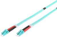 Digitus DK-2533-02/3 Glasvezel Optische vezel Aansluitkabel 2.00 m Turquoise [1x LC-stekker - 1x LC-stekker] 50/125 µ Multimode OM3 - thumbnail