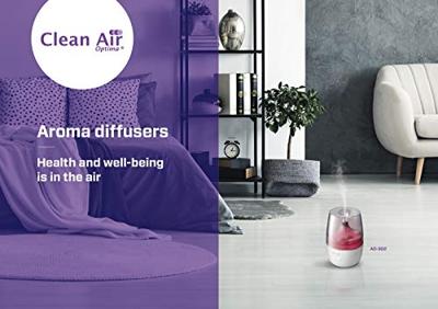 Clean Air Optima AD302 aroma diffuser Luchtreiniger-bevochtiger Wit