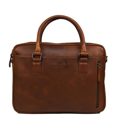 DSTRCT Premium Collection Laptopbag 14"-Cognac