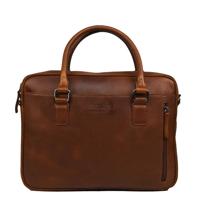 DSTRCT Premium Collection Laptopbag 14"-Cognac - thumbnail