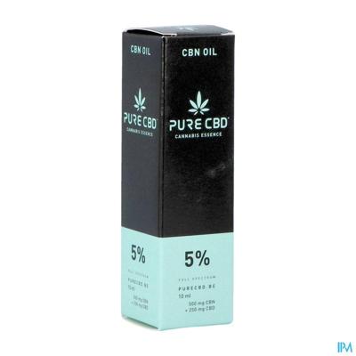 Pure Cbd 250mg Cbn 500mg Oil Full Spectrum 5% 10ml