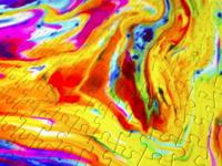 Rainbow Marble Puzzel 1000 Stukjes - thumbnail