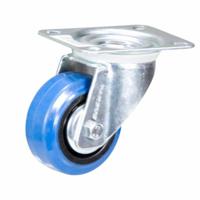 Tarsus zwenkwiel 200 mm. blauw - thumbnail