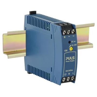 PULS MiniLine ML15.241 DIN-rail netvoeding 24 V/DC 0.63 A 15 W Aantal uitgangen: 1 x Inhoud: 1 stuk(s)