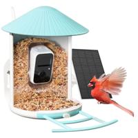 Birdfy Feeder Pro Slim Vogelhuisje met Camera Op Zonne-energie en AI-Vogelherkenning - Camera in nestkast - thumbnail
