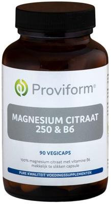 Proviform Magnesium Citraat 250 mg & B6 Capsules Proviform Magnesium Citraat 250 mg & B6 Capsules