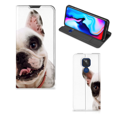 Motorola Moto G9 Play | Hoesje maken | Franse Bulldog Motorola Moto G9 Play | Hoesje maken | Franse Bulldog