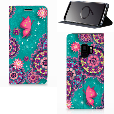 Samsung Galaxy S9 | Bookcase | Cirkels en Vlinders