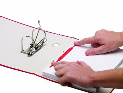 Bankers Box archiefbinder, rood, doos van 100 stuks