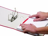 Bankers Box archiefbinder, rood, doos van 100 stuks - thumbnail