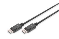 Digitus AK-340100-030-S DisplayPort-kabel DisplayPort Aansluitkabel DisplayPort-stekker, DisplayPort-stekker 3.00 m Zwart - thumbnail