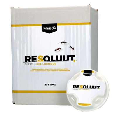 Resoluut Mieren Gel Lokdoos 20 stuks