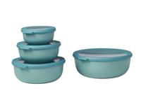 Mepal Cirqula Set 4-dlg, Nordic Green. laag Kommenset Rond Polypropyleen (PP), Thermoplastische elastomeer (TPE) Groen 4 stuk(s) - thumbnail