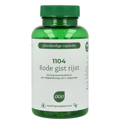 1104 Rode gist rijst extra 90 Vegetarische capsules 1104 Rode gist rijst extra 90 Vegetarische capsules