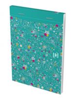 Oxford Floral softcover notitieblok, ft A6, 80 vel, gelijnd, 4 geassorteerde designs - thumbnail