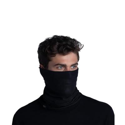 Buff Polar Reversible Nekwarmer Solid Black/Black One Size Buff Polar Reversible Nekwarmer Solid Black/Black One Size