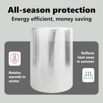 VidaXL Radiatorfolie zilver 10 x 0,6 m polyetheen
