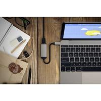Satechi USB-C Adapter [1x USB-C stekker - 1x RJ45] ST-TCENM - thumbnail
