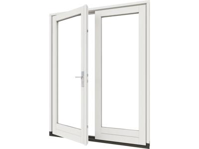 Trendhout Stapeldorpeldeur - dubbel - 2x deur 83,4x216,9 + kozijn 178x226,3 cm - wit (incl. DTS en deurbeslag)- - Hout- Trendhout Trendhout Stapeldorpeldeur - dubbel - 2x deur 83,4x216,9 + kozijn 178x226,3 cm - wit (incl. DTS en deurbeslag)- - Hout- Trendhout