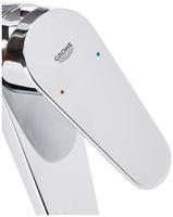 GROHE Eurodisc Cosmopolitan waterbesparende wastafelkraan medium 35mm met temperatuurbegrenzer chroom 23449002 - thumbnail