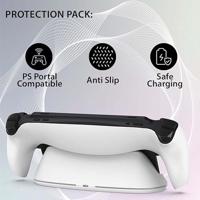 Oplaadstation - SUBSONIC - PS Portal-oplader - RGB LED - Snel opladen - USB Type-C - thumbnail