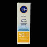 Nivea Sun uv face shine control SPF50 50 Milliliter - thumbnail