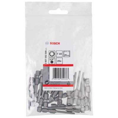 Bosch Accessoires Bit extra-hard T10, 49 mm 25st - 2607002509